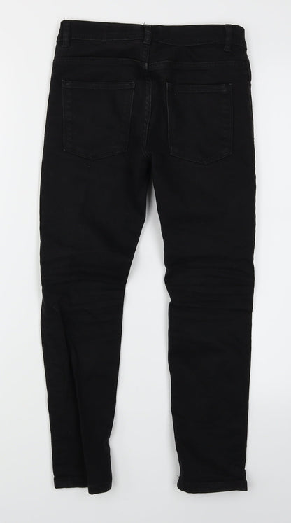 NEXT Boys Black  Denim Skinny Jeans Size 9 Years