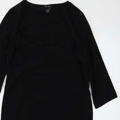 New Look Womens Black   A-Line  Size 8