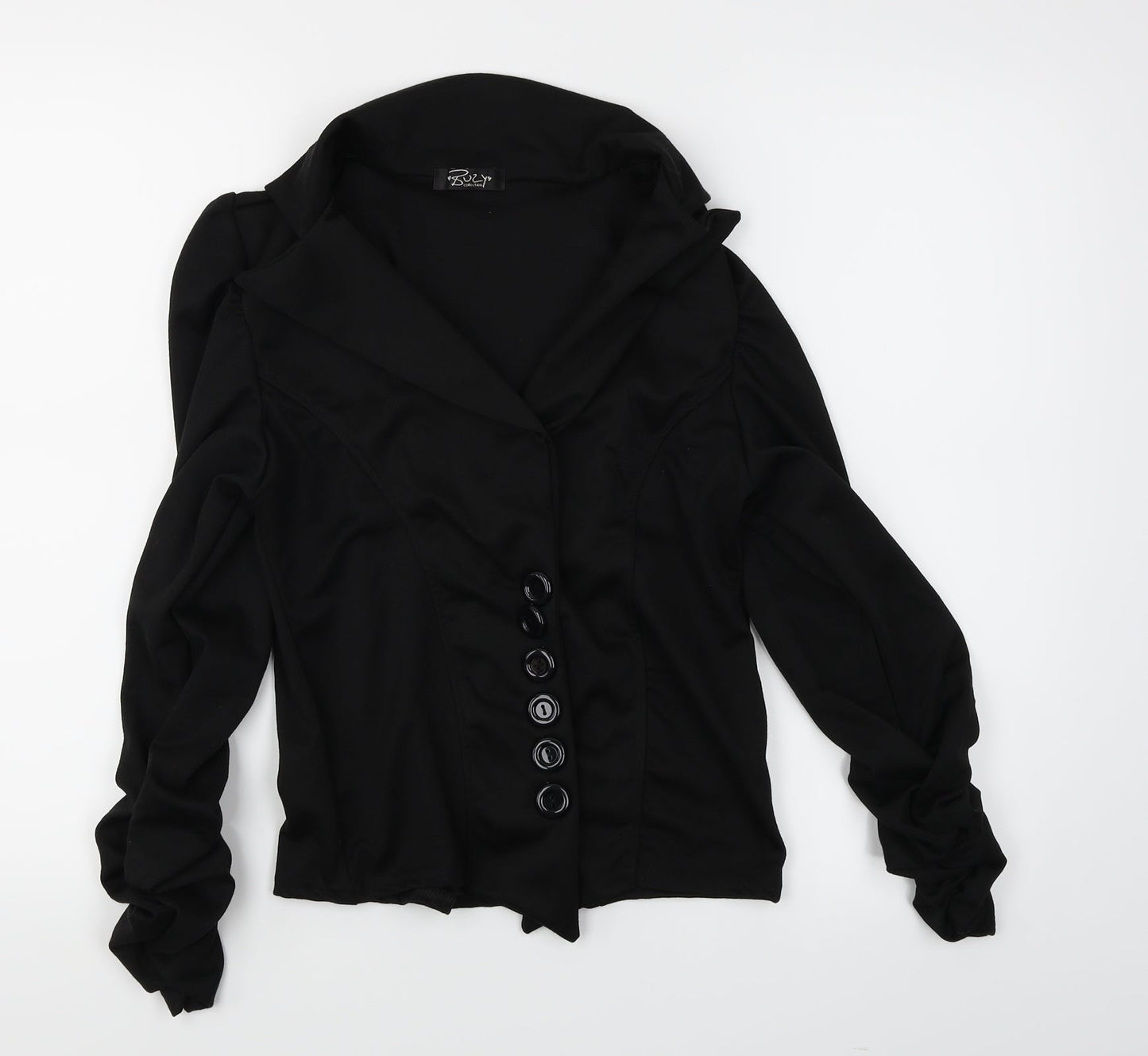Buzy Womens Black   Jacket Blazer Size S