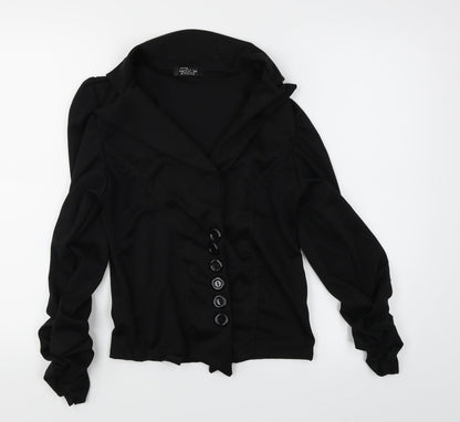 Buzy Womens Black   Jacket Blazer Size S