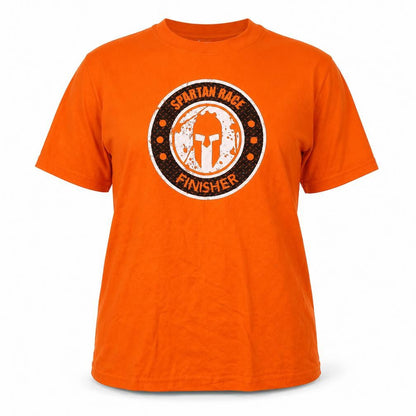 Spartan Womens Orange   Basic T-Shirt Size L