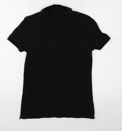 Topman Mens Black    Polo Size XS