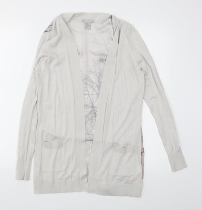 H&M Womens Grey   Cardigan Jumper Size S