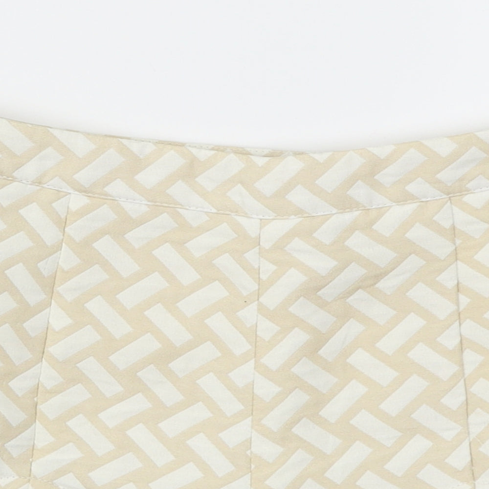 Missguided Womens Beige   Hot Pants Shorts Size 8