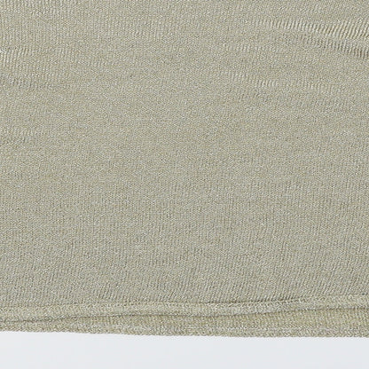 Preoworn Womens Gold   Cropped T-Shirt Size 10