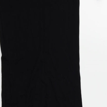 Preworn Womens Black   T-Shirt Dress  Size 6