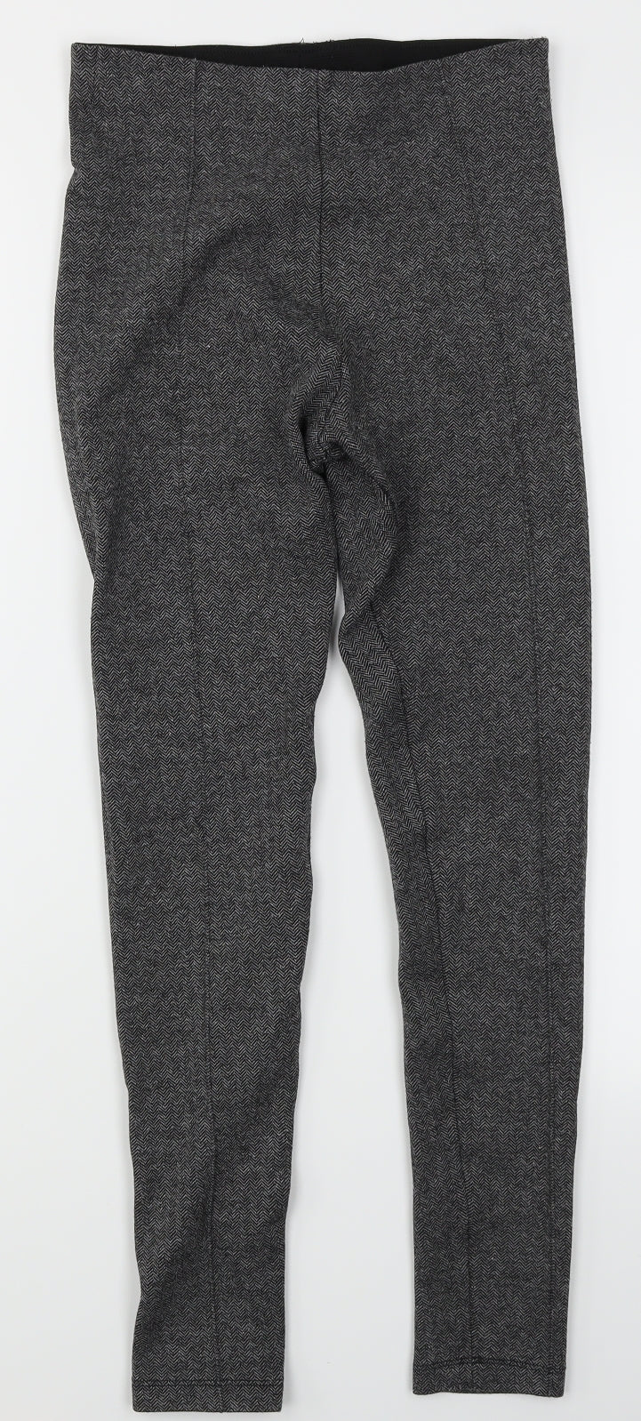 Womens UK Size S Zara Regular Fit  Grey Trousers