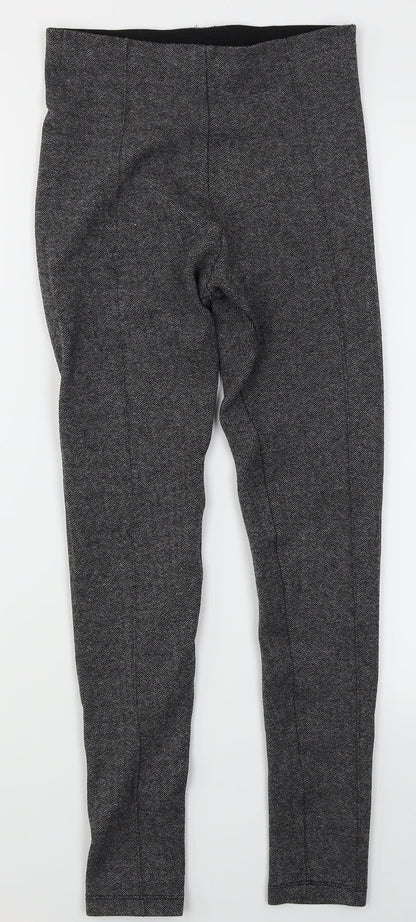 Womens UK Size S Zara Regular Fit  Grey Trousers
