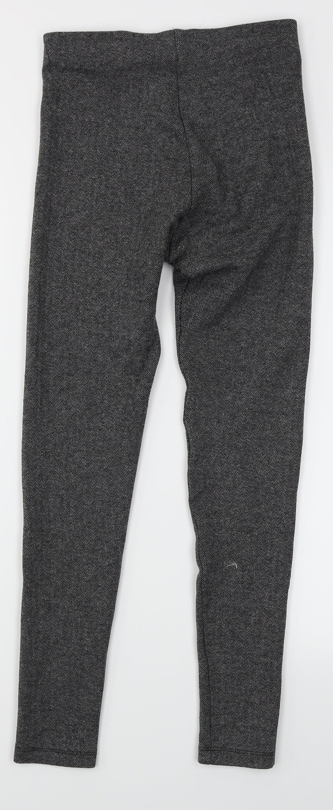 Womens UK Size S Zara Regular Fit  Grey Trousers