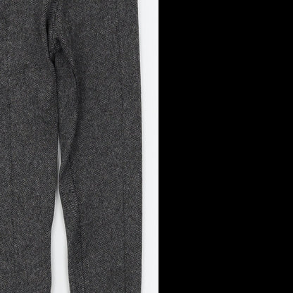 Womens UK Size S Zara Regular Fit  Grey Trousers