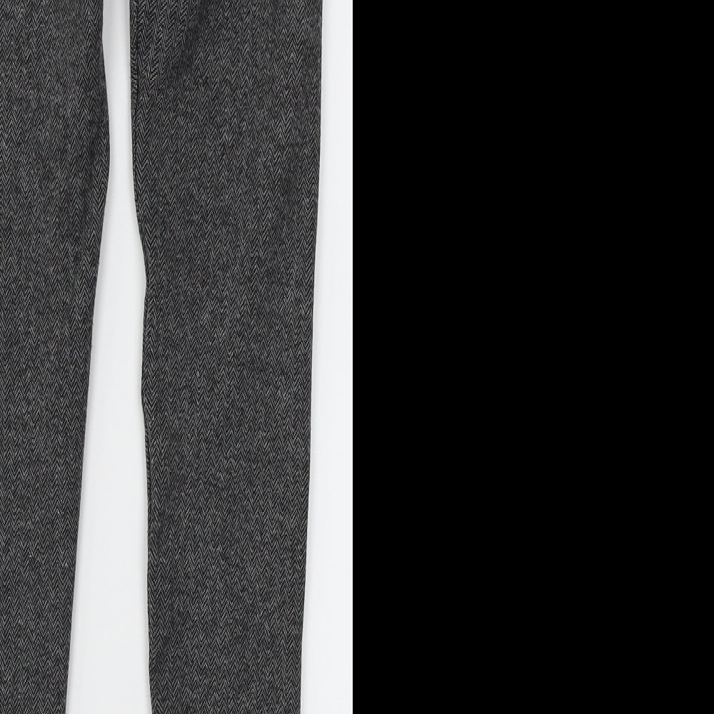 Womens UK Size S Zara Regular Fit  Grey Trousers