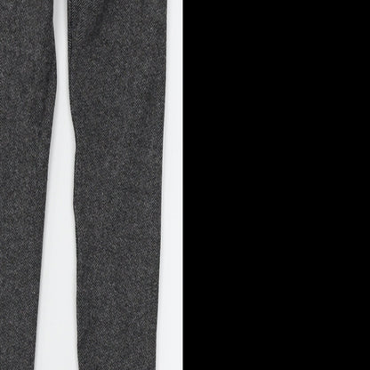 Womens UK Size S Zara Regular Fit  Grey Trousers