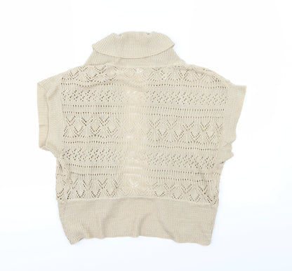FOREVER 21 Womens Beige   Cardigan Jumper Size L