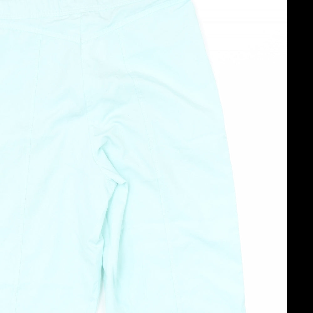 Embargo Womens Green   Cropped Trousers Size 14 L20 in