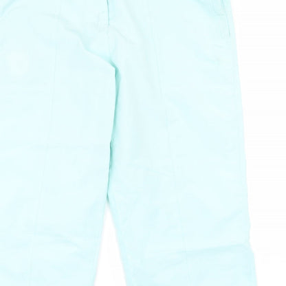 Embargo Womens Green   Cropped Trousers Size 14 L20 in
