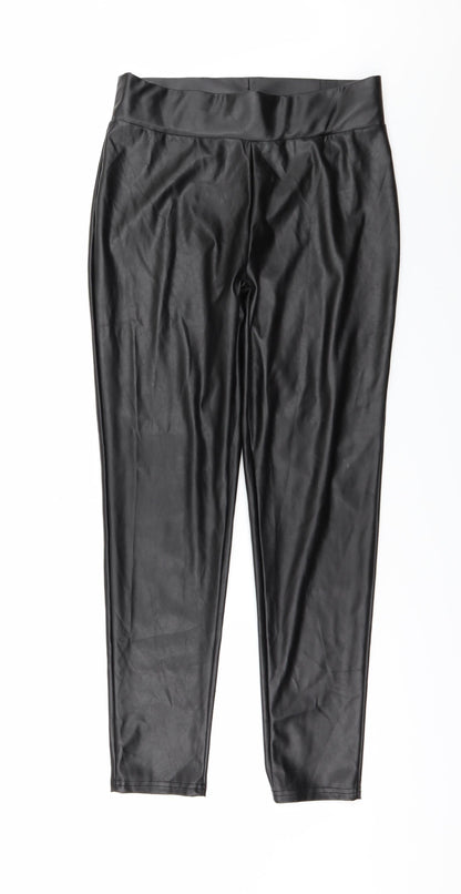 Primark Womens Black   Trousers  Size S L28 in