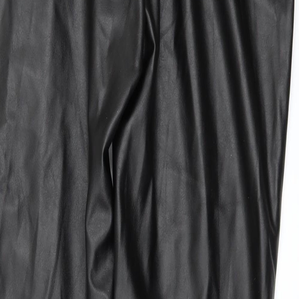 Primark Womens Black   Trousers  Size S L28 in