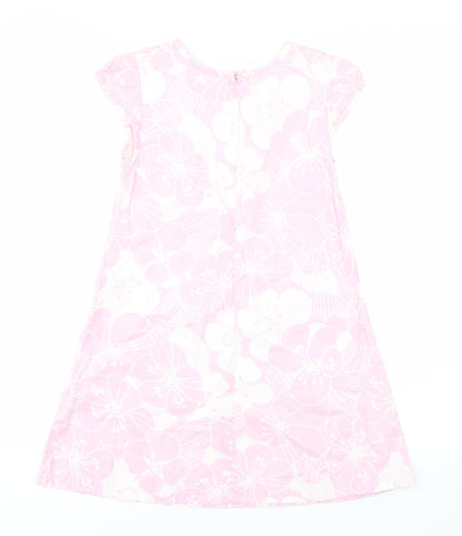 X-Mail Girls Pink Floral  A-Line  Size 8 Years