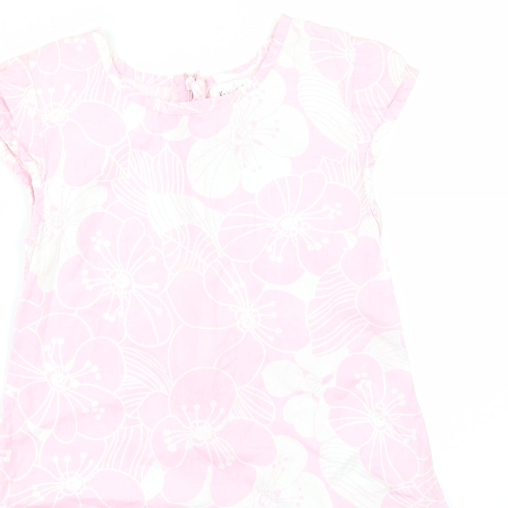 X-Mail Girls Pink Floral  A-Line  Size 8 Years