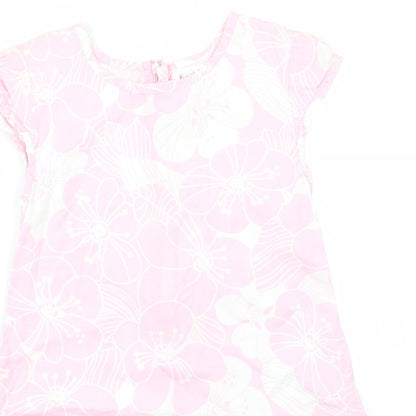X-Mail Girls Pink Floral  A-Line  Size 8 Years