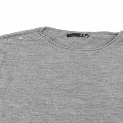 Primark Womens Grey   Pullover Jumper Size 16