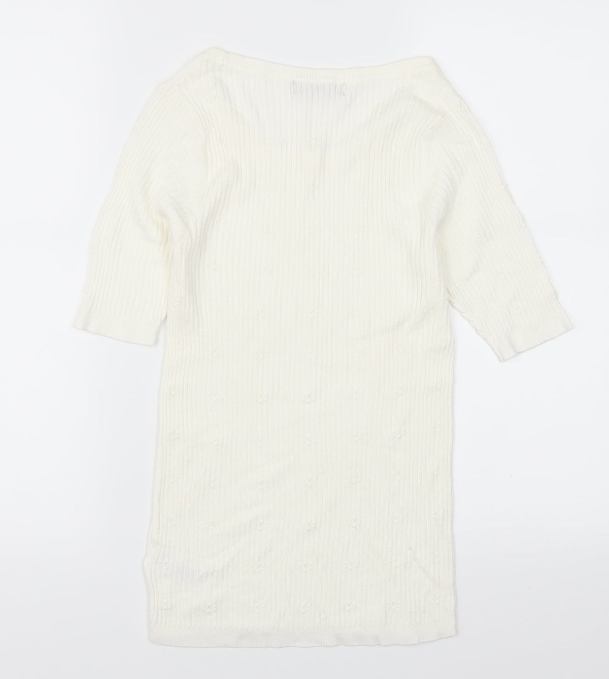 F&F Womens White   Pullover Jumper Size 6
