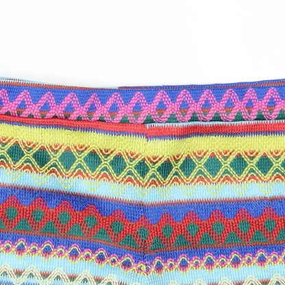 Sure Gypsy Womens Multicoloured Geometric  Hot Pants Shorts Size 28 in
