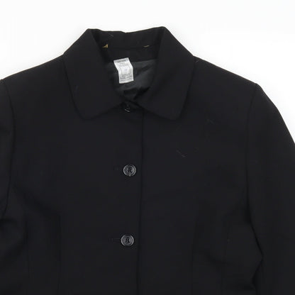 Womens UK Size 14 Preworn Regular Black Suit Jacket