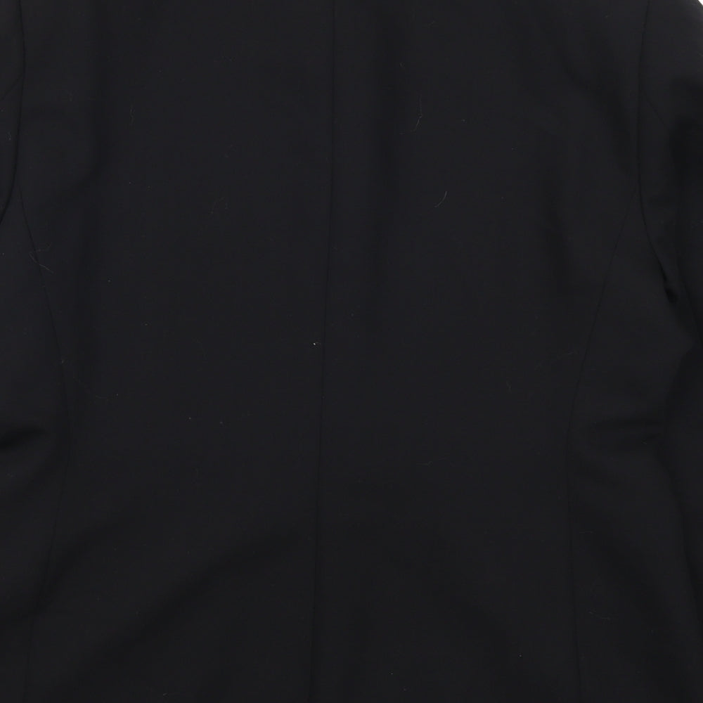 Womens UK Size 14 Preworn Regular Black Suit Jacket