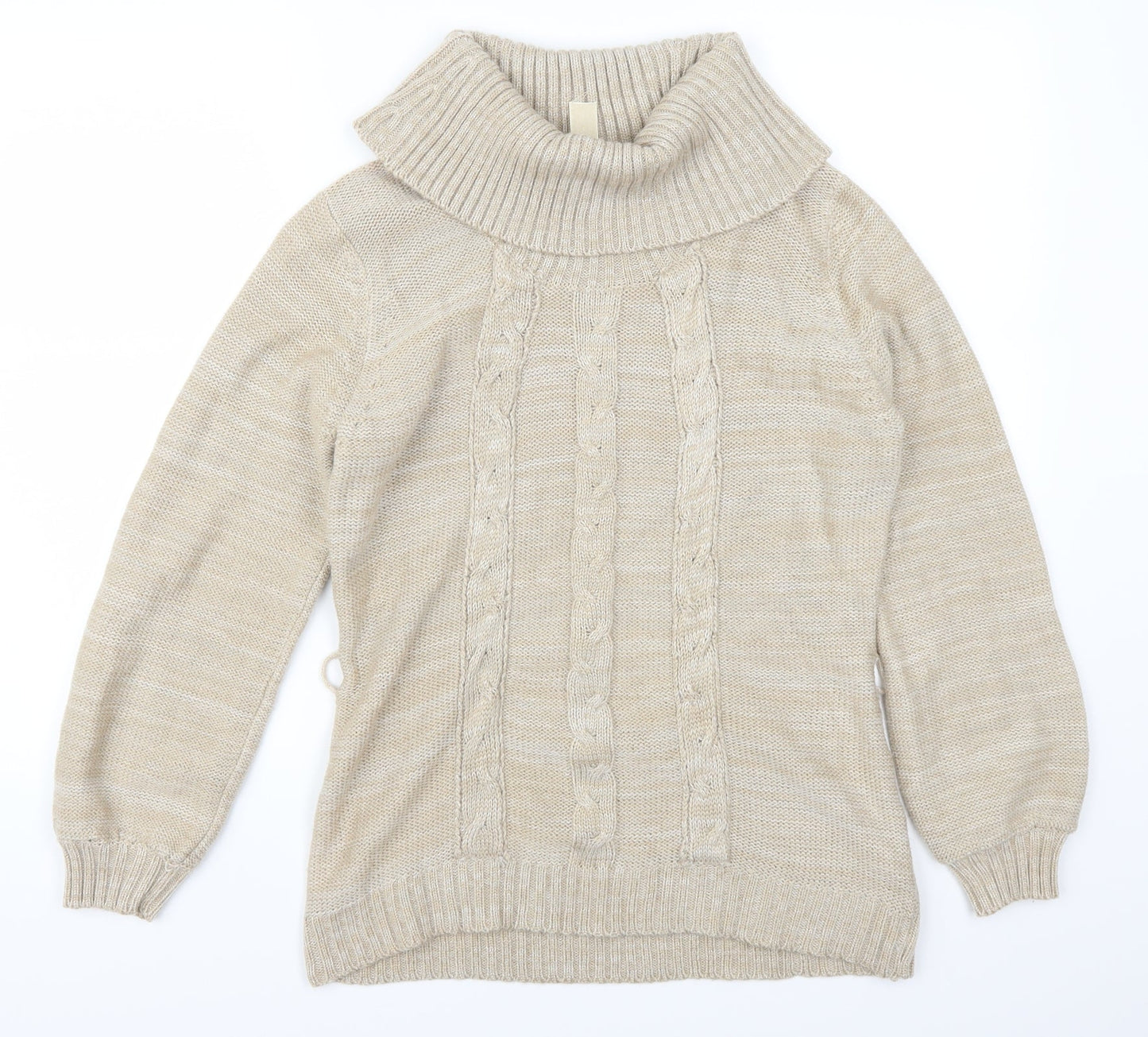 Evie Womens Beige   Pullover Jumper Size 14