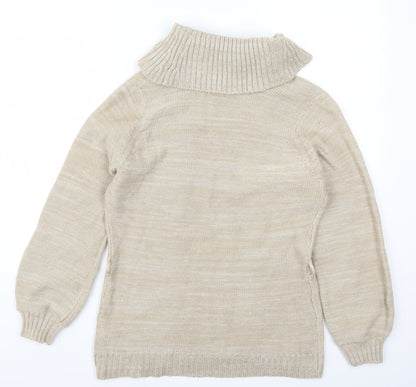 Evie Womens Beige   Pullover Jumper Size 14