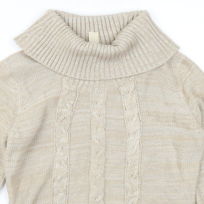 Evie Womens Beige   Pullover Jumper Size 14