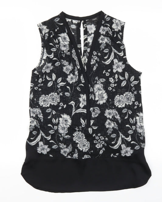 Womens UK Size 8 NEXT Grey Basic Tank