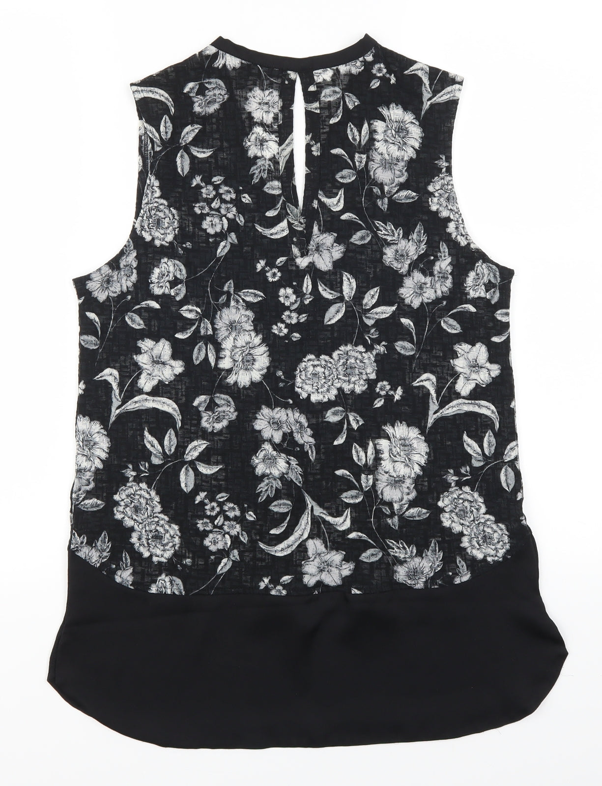 Womens UK Size 8 NEXT Grey Basic Tank