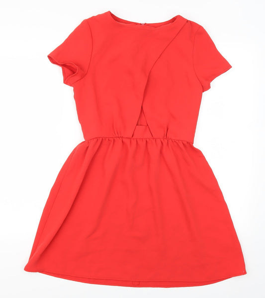 George Womens Red   Skater Dress  Size 8