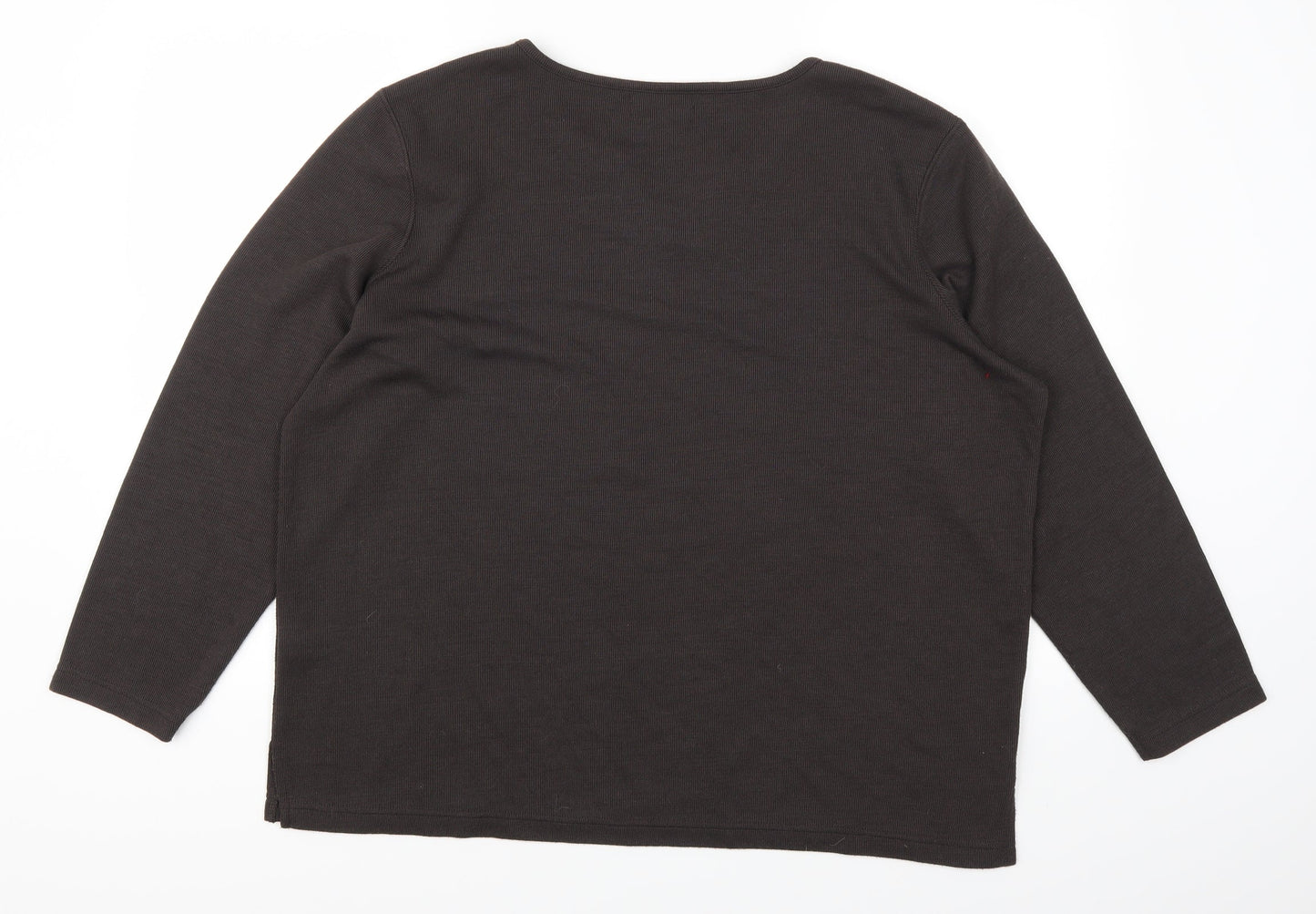 Bonmarché Womens Brown   Pullover Jumper Size L
