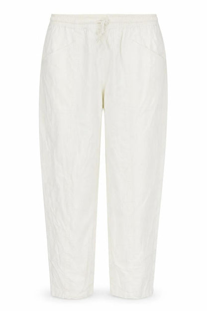 Womens UK Size 32 in Preworn Regular Fit  White Trousers