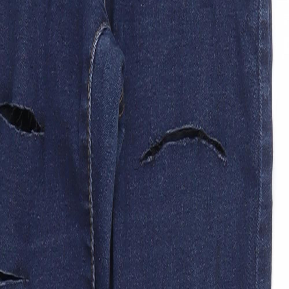 Denim Co Womens Blue  Denim Skinny Jeans Size 4 L26 in