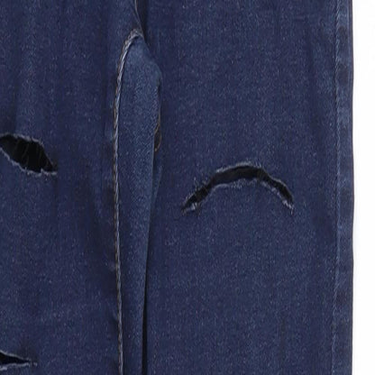 Denim Co Womens Blue  Denim Skinny Jeans Size 4 L26 in