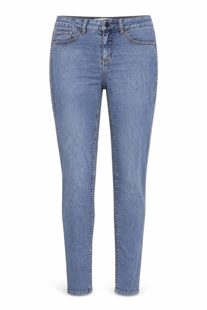 Womens UK Size 26 in Pieces Regular Fit Skinny Blue Jeans