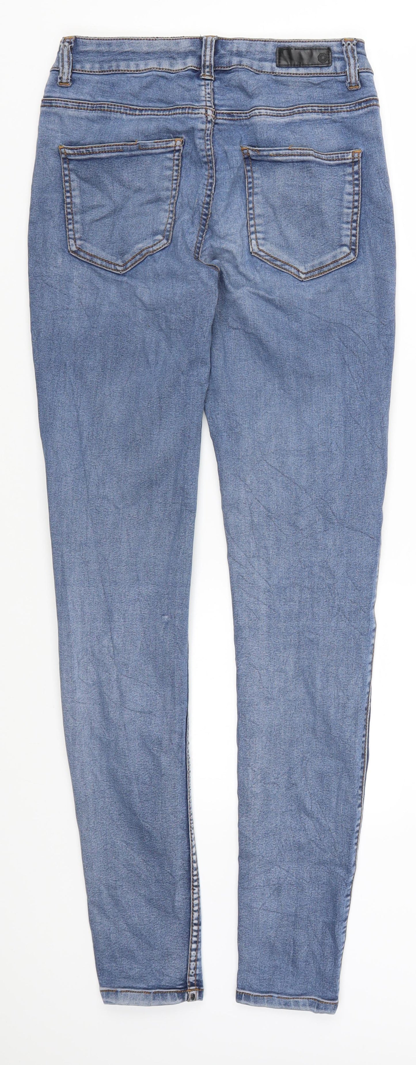 Womens UK Size 26 in Pieces Regular Fit Skinny Blue Jeans