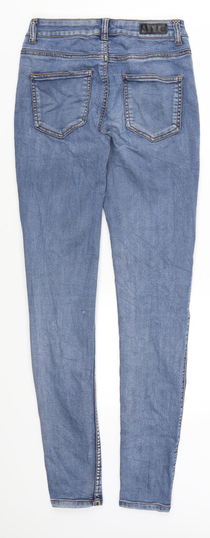 Womens UK Size 26 in Pieces Regular Fit Skinny Blue Jeans
