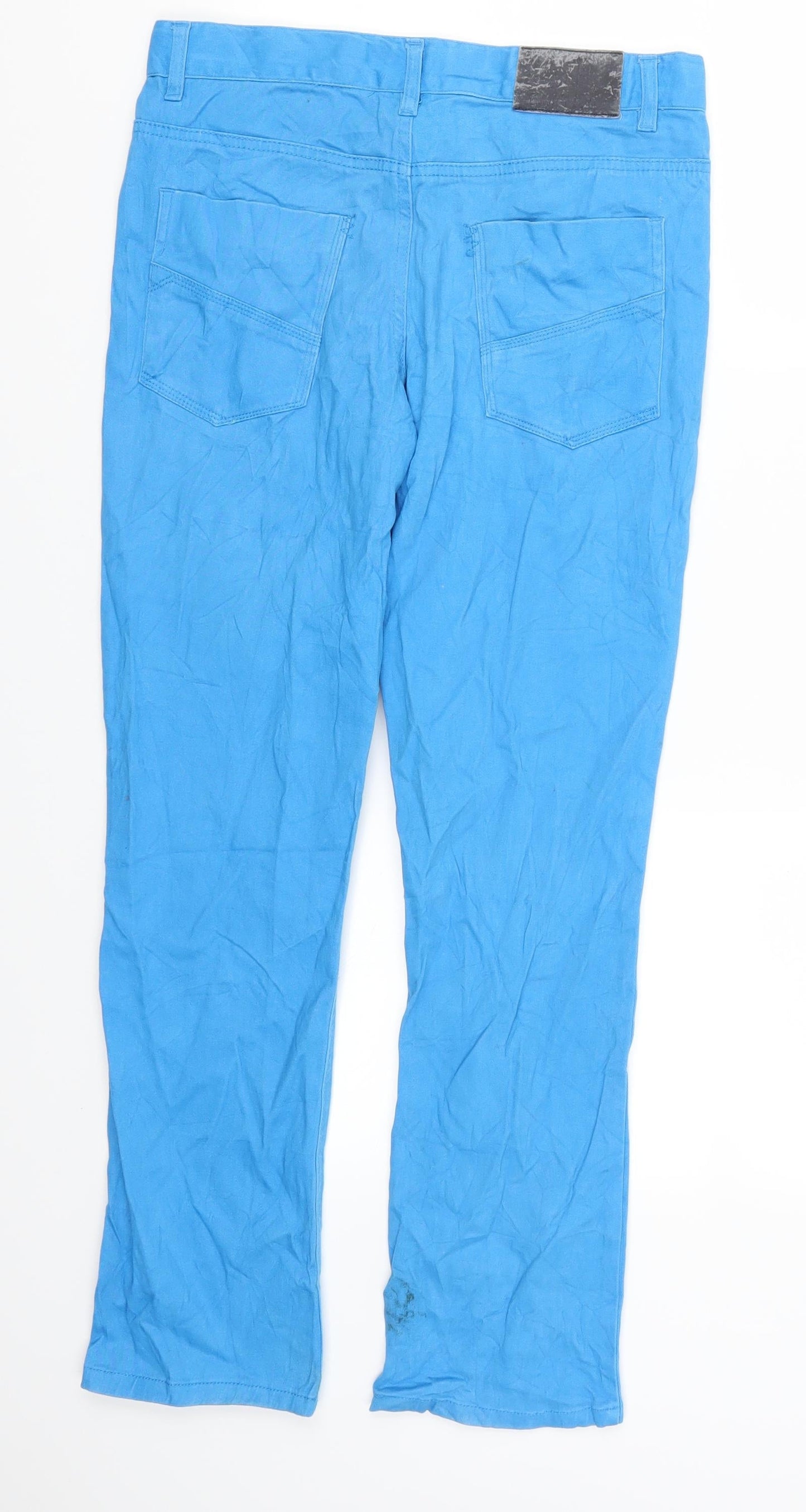 Mangun Girls Blue  Denim Straight Jeans Size 11 Years