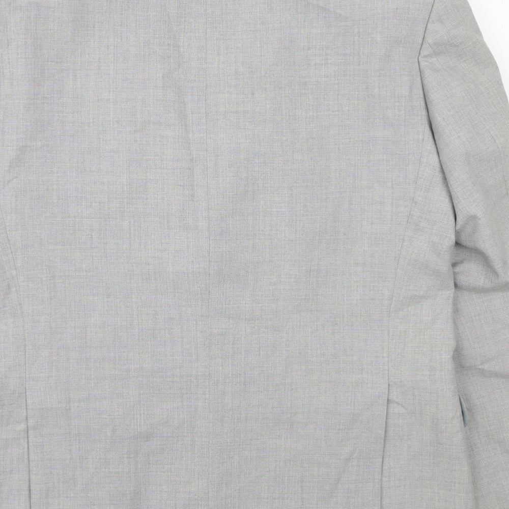 Mens UK Size 42 Greenwoods Regular Grey Suit Jacket