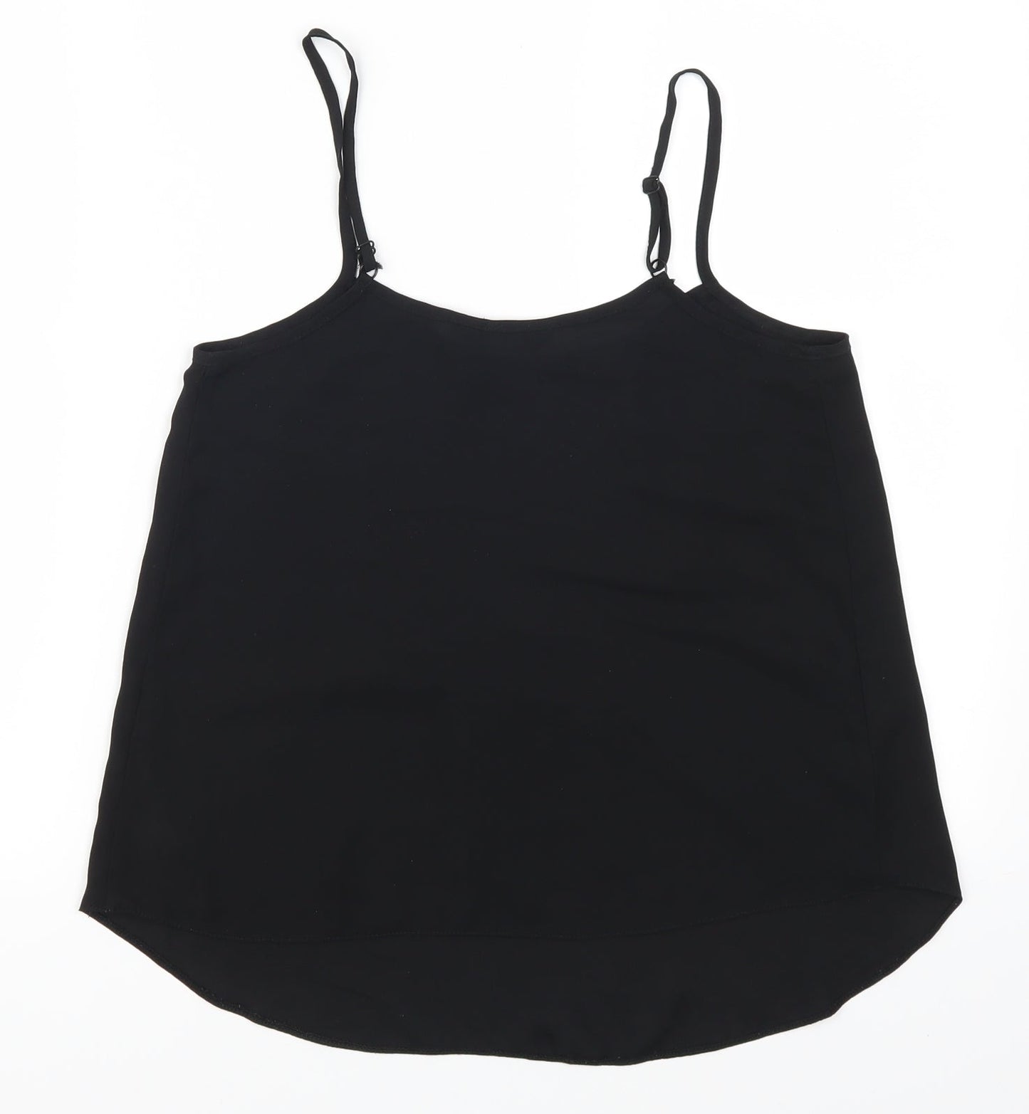 Womens UK Size 8 Dorothy Perkins Black Basic Tank