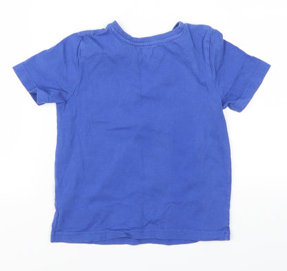LEGO Boys Blue   Basic T-Shirt Size 4-5 Years  - Lego Catch Those Robbers