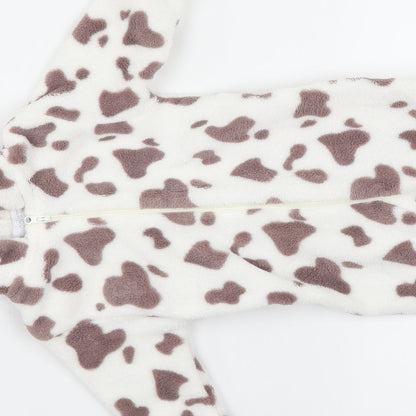 Early Days Girls White Animal Print  Kaftan One Piece Size 0-3 Months  - Cow