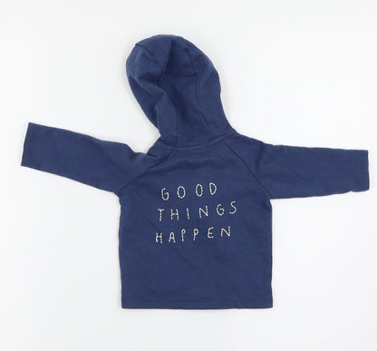 Next Boys Blue   Pullover Jumper Size 3-6 Months