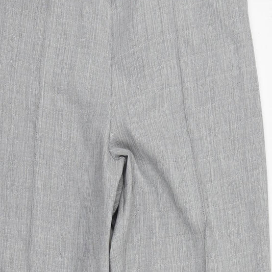 M&S Womens Grey   Dress Pants Trousers Size 16