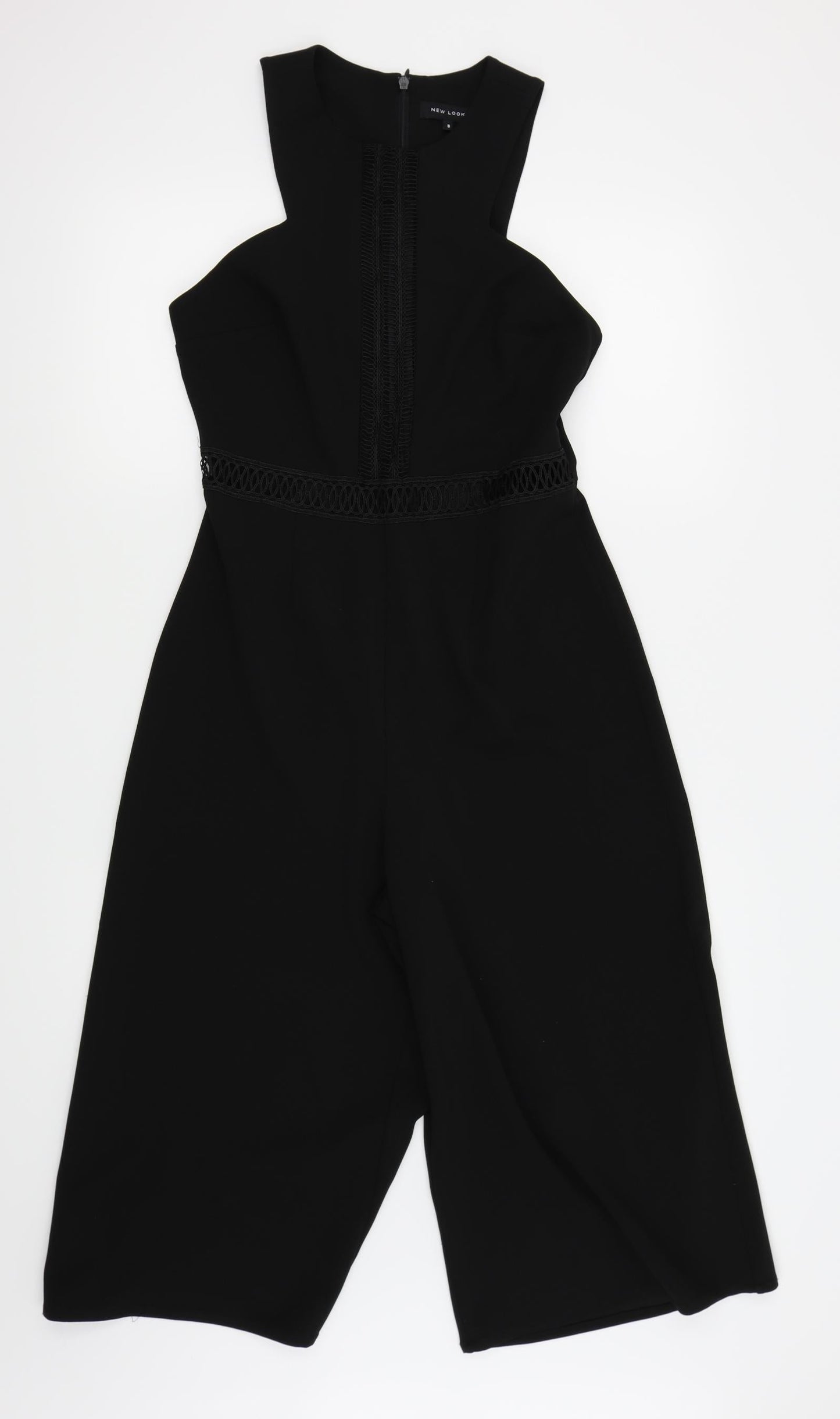 New Look Womens Black   Jumpsuit One-Piece Size 8 L16 in